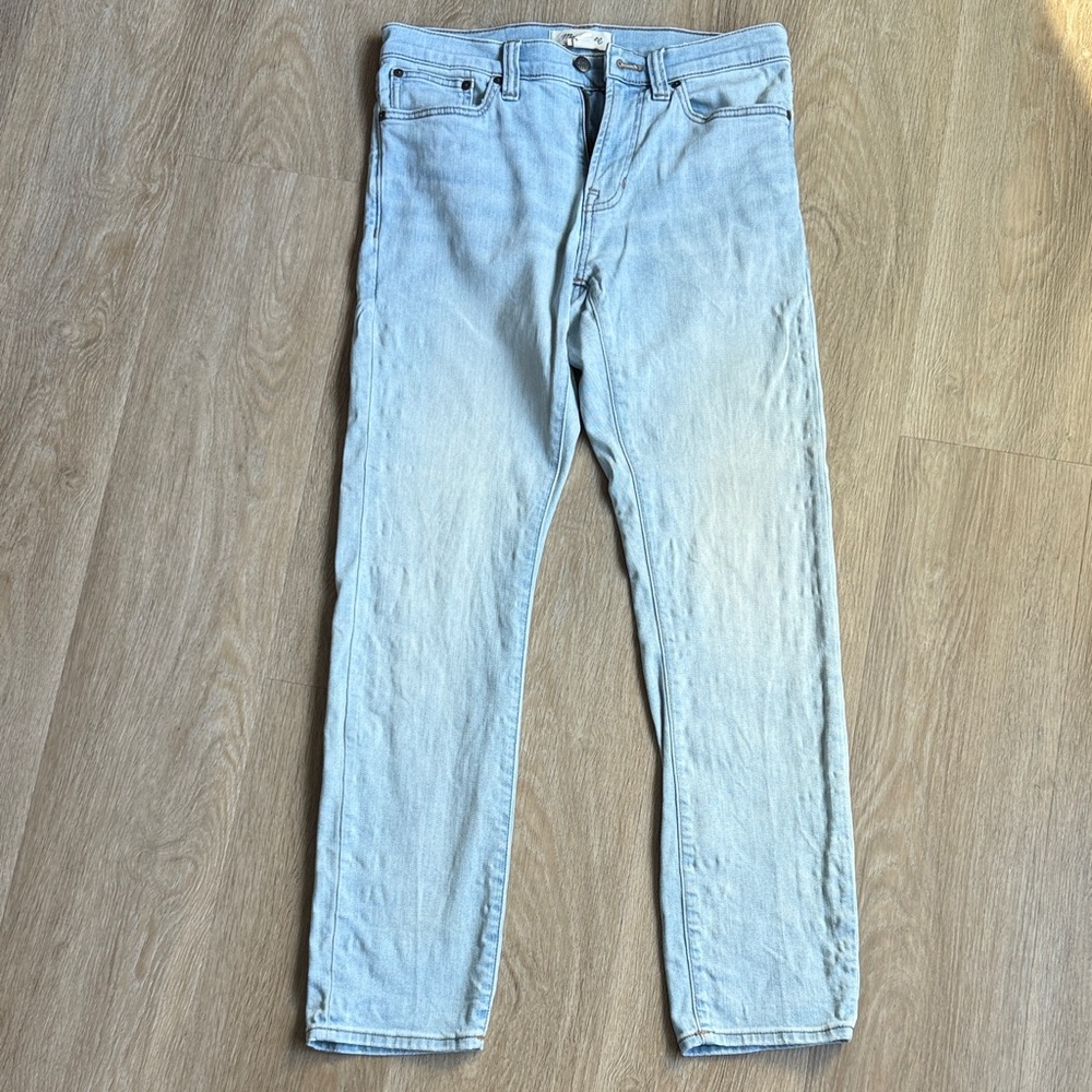 Madewell Women's Straight Leg Jeans in Light Blue